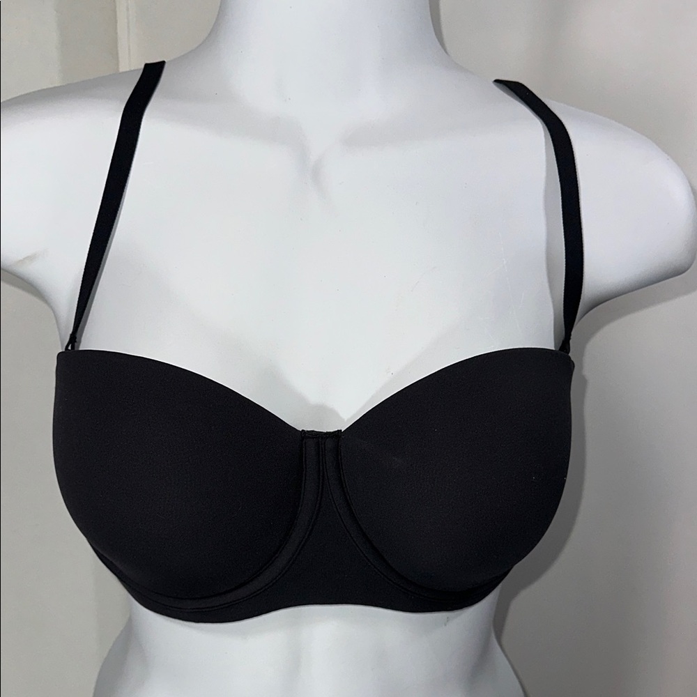 SKIMS Black Convertible Bra 32DD fits everybody’s strapless NEW ONYX underwire